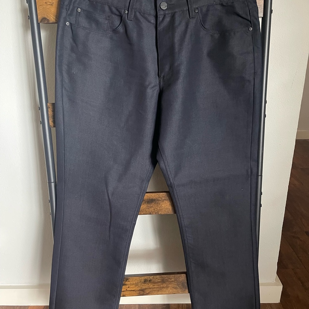 Perry Ellis Dark Blue Straight Jeans Classic Style